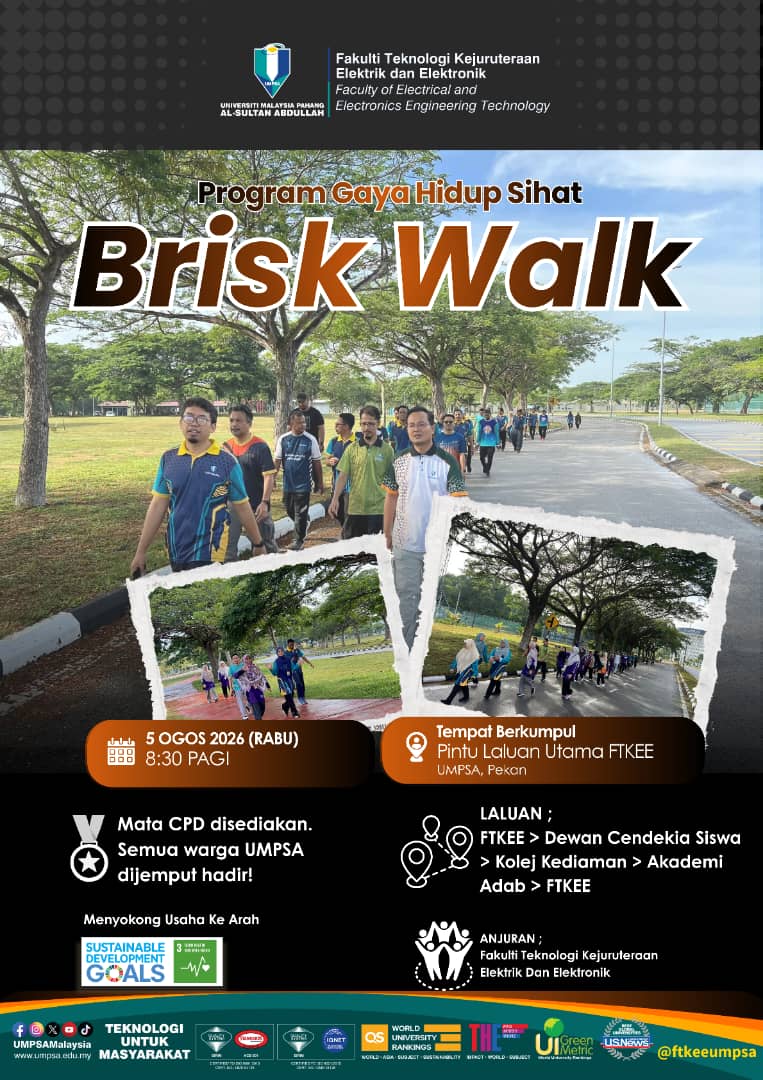 Jom Briskwalk @FTKEE UMPSA
